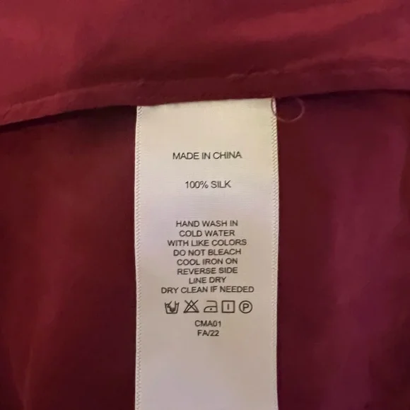 Quince 100% Washable Silk Slip Dress - Picture 10 of 10